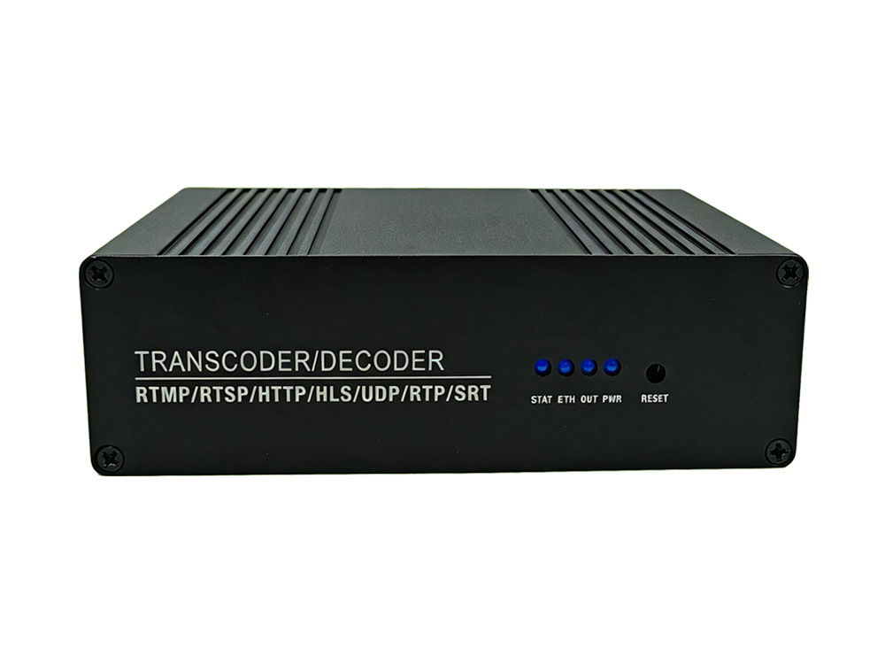 OPR-DT10 4K H.264 / H.265 IP-to-IP Video Transcoder, Decoder & Stream Forwarder